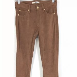 ***Brand New 7 For All Mankind Faux Suede Skinny Jeans Size 30***
